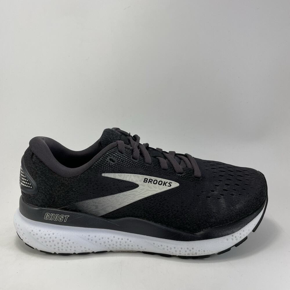 Brooks Ghost 15 Running Shoes Womens Size 5 Wide Black Athletic Low Top Comfort